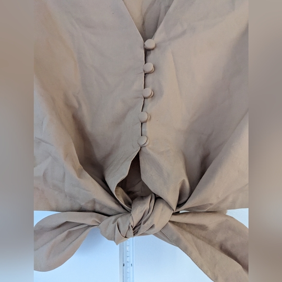 Ellen Top in Camel JONATHAN SIMKHAI STANDARD - Picture 2 of 4